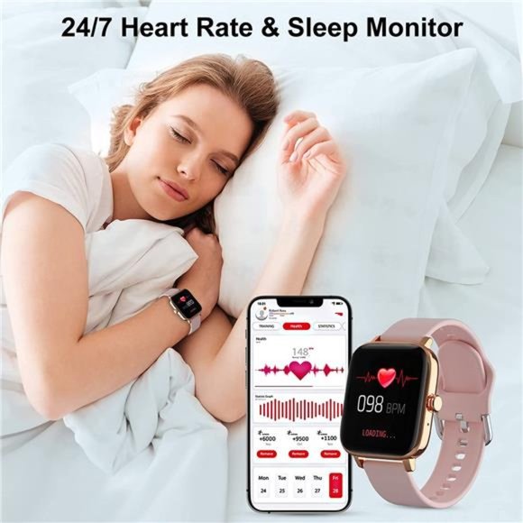 Smart Watch Gift for Men Women, 1.7\